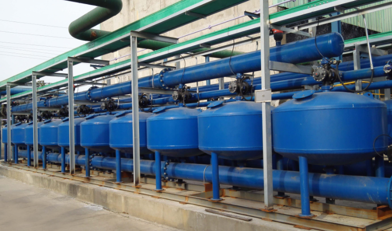 砂濾器應(yīng)用現(xiàn)場