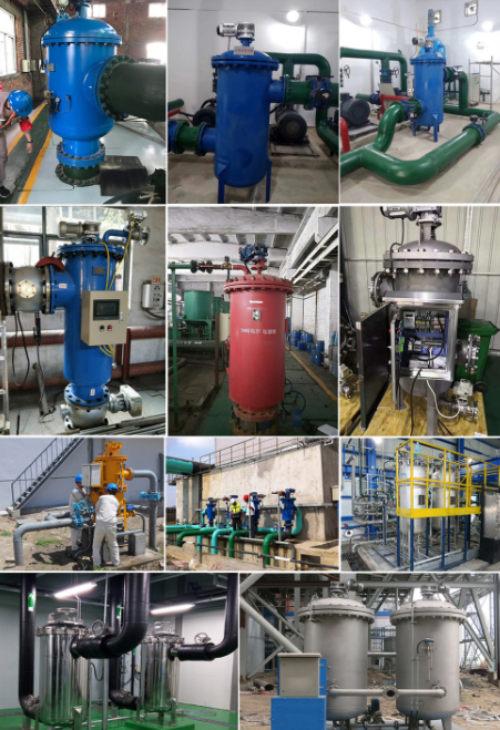 刷式全自動清洗過濾器應用現場