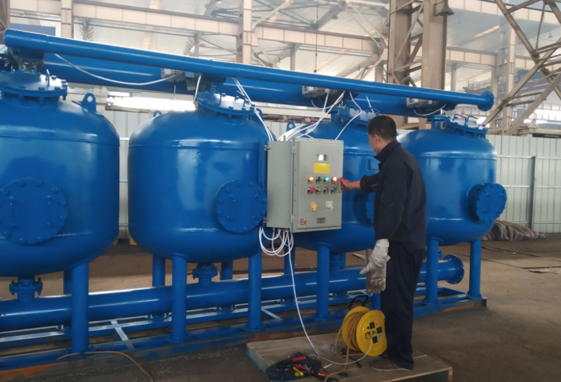 工業淺層砂過濾器應用現場 工業淺層砂過濾器應用現場