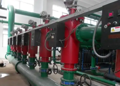 刷式過濾器設備應用現場 刷式過濾器設備應用現場