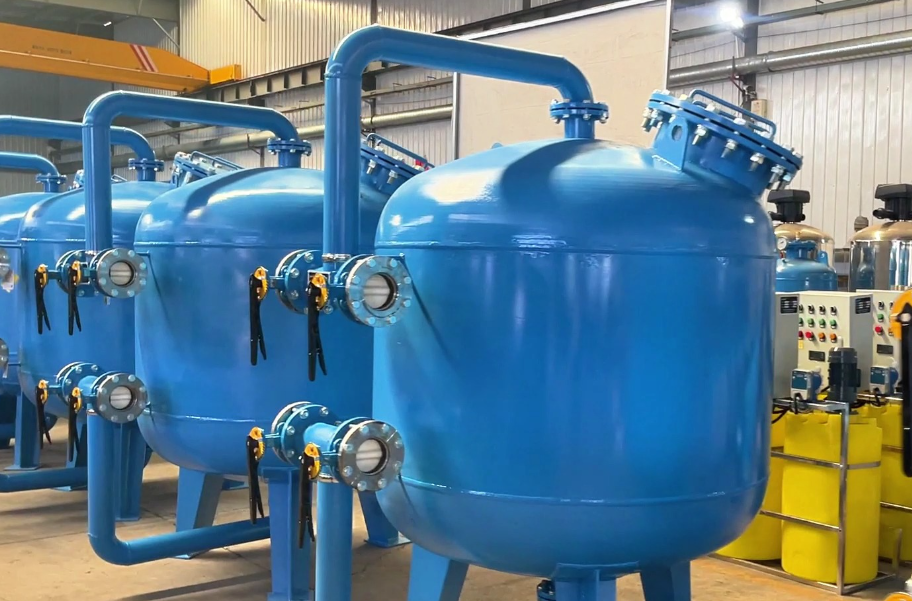 石英砂過濾器應(yīng)用現(xiàn)場(chǎng) 石英砂過濾器應(yīng)用現(xiàn)場(chǎng)